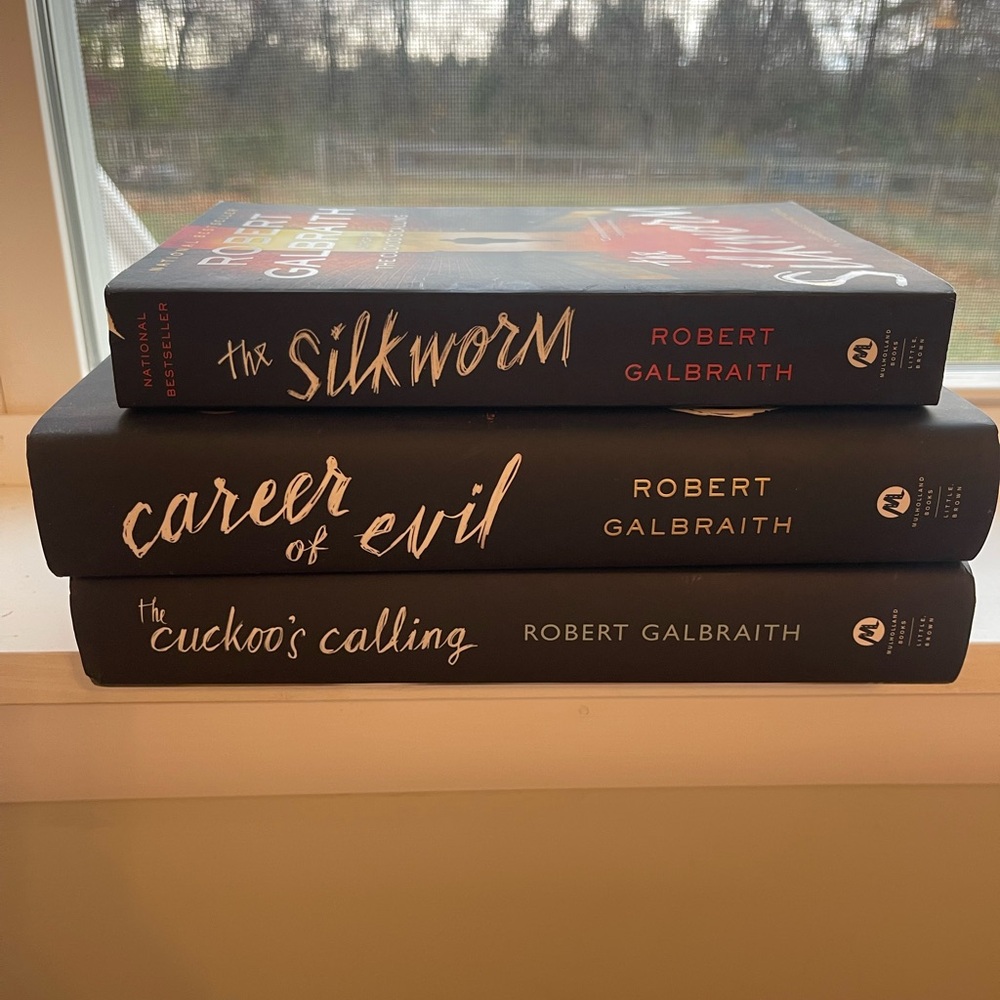 Robert Galbraith Trio Series Paperback Book Bundle
